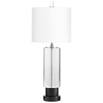 Gravity Table Lamp - Clear / Off White