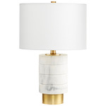 Casper Table Lamp - White / Off White