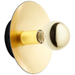 Artemis Wall Sconce - Gold Leaf