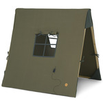 Kids Canvas Tent - Olive Green with Beetle