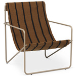 Desert Lounge Chair - Cashmere / Stripe