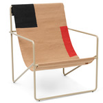 Desert Lounge Chair - Cashmere / Block