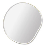 Pond Mirror - Brass / Mirror