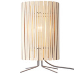 Kerflights T2 Table Lamp - Black / Light Ash