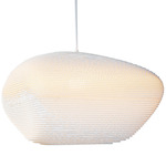 Madison Scraplights Pendant - White / White