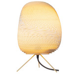 Ebey Scraplights Table Lamp - Brass / Blonde