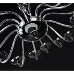 Galbajo Chandelier - Chrome / Steel