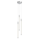 Motif Round Multi Light Pendant - Chrome / Clear