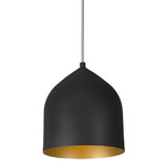 Helena Pendant - Black / Gold