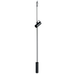Cima Plug-in Pendant / Floor Lamp - Black / Silver Cord