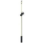 Cima Plug-in Pendant / Floor Lamp - Black / Yellow Cord