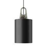 Jim Cylinder Pendant - Matte Black / Grey