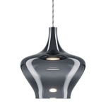 Nostalgia 02 Pendant - Chrome / Glossy Smoke