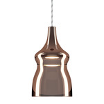 Nostalgia 01 Pendant - Chrome / Glossy Bronze