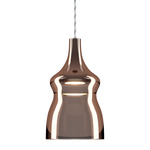 Nostalgia 01 Pendant - Chrome / Glossy Bronze