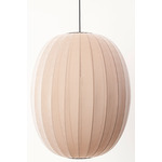 Knit Wit Oval Pendant - Black / Sandstone