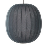 Knit Wit Oval Pendant - Black / Black