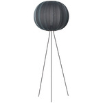 Knit Wit Floor Lamp - Matte Black / Black