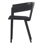 Odin Upholstered Chair - Black