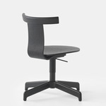 Jiro Swivel Chair - Black / Black