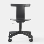 Jiro Swivel Chair - Black / Black