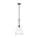 Arilda Pendant - Bronze / Clear