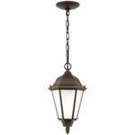 Bakersville Outdoor Pendant - Antique Bronze / Satin Etched