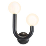 Happy Wall Sconce - Oil Rubbed Bronze / Matte White