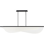 Nyra Linear Pendant - Nightshade Black