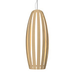 Barril Pendant - Maple / White Linen