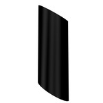 Clean Half Moon Wall Sconce - Matte Black