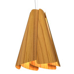 Fuchsia Pendant - Teak