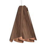 Fuchsia Pendant - American Walnut