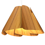 Fuchsia Pendant - Teak