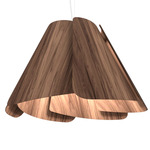 Fuchsia Pendant - American Walnut