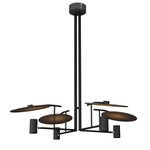 Dot Chandelier - Matte Black / Matte Black