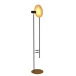 Dot Floor Lamp - Matte Black / Blonde Freijo