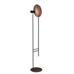 Dot Floor Lamp - Matte Black / Walnut