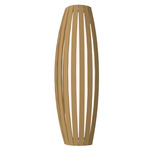 Barril Long Wall Sconce - Maple / White Acrylic