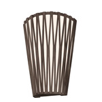 Living Hinges Wall Sconce - American Walnut / White Acrylic