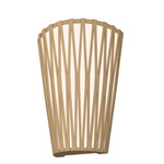 Living Hinges Wall Sconce - Maple / White Acrylic