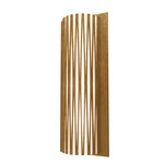 Living Hinges Tall Wall Sconce - Blonde Freijo / White Acrylic