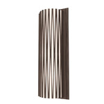 Living Hinges Tall Wall Sconce - American Walnut / White Acrylic
