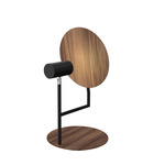 Dot Table Lamp - Matte Black / Walnut