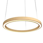 Frame Ring Downlight Pendant - Maple