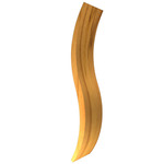 Wave Wall Sconce - Teak