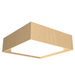 Squadro Miter Flush Mount - Maple / White Acrylic