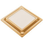 ABF-L5 Exhaust Fan with Light - Satin Gold