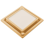 ABF-L5 Multi Speed Exhaust Fan w/ Light and Humidity Sensor - Satin Gold