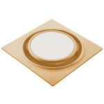 ABF-L6 Multi Speed Exhaust Fan w/ Light and Humidity Sensor - Satin Gold